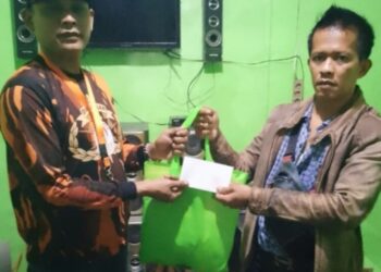 Ketua PAC Pemuda Pancasila (PP) Batununggal Berbagi Kebahagiaan, Menjelang Idul Fitri 1445 H