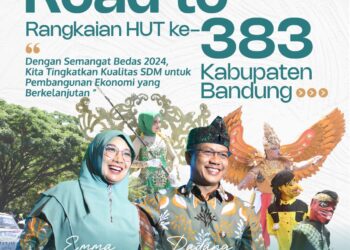 Sambut Hari Jadi ke-383, Forkopimda Kabupaten Bandung Ziarah ke Makam Mantan Bupati Bandung