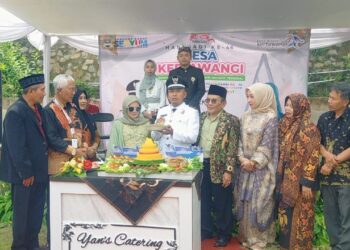 Milangkala Desa Kertawangi ke 46 diadakan di lapangan sepakbola Desa Kertawangi, Kecamatan Cisarua Kabupaten Bandung Barat (KBB), Minggu 19 Mei 2024.